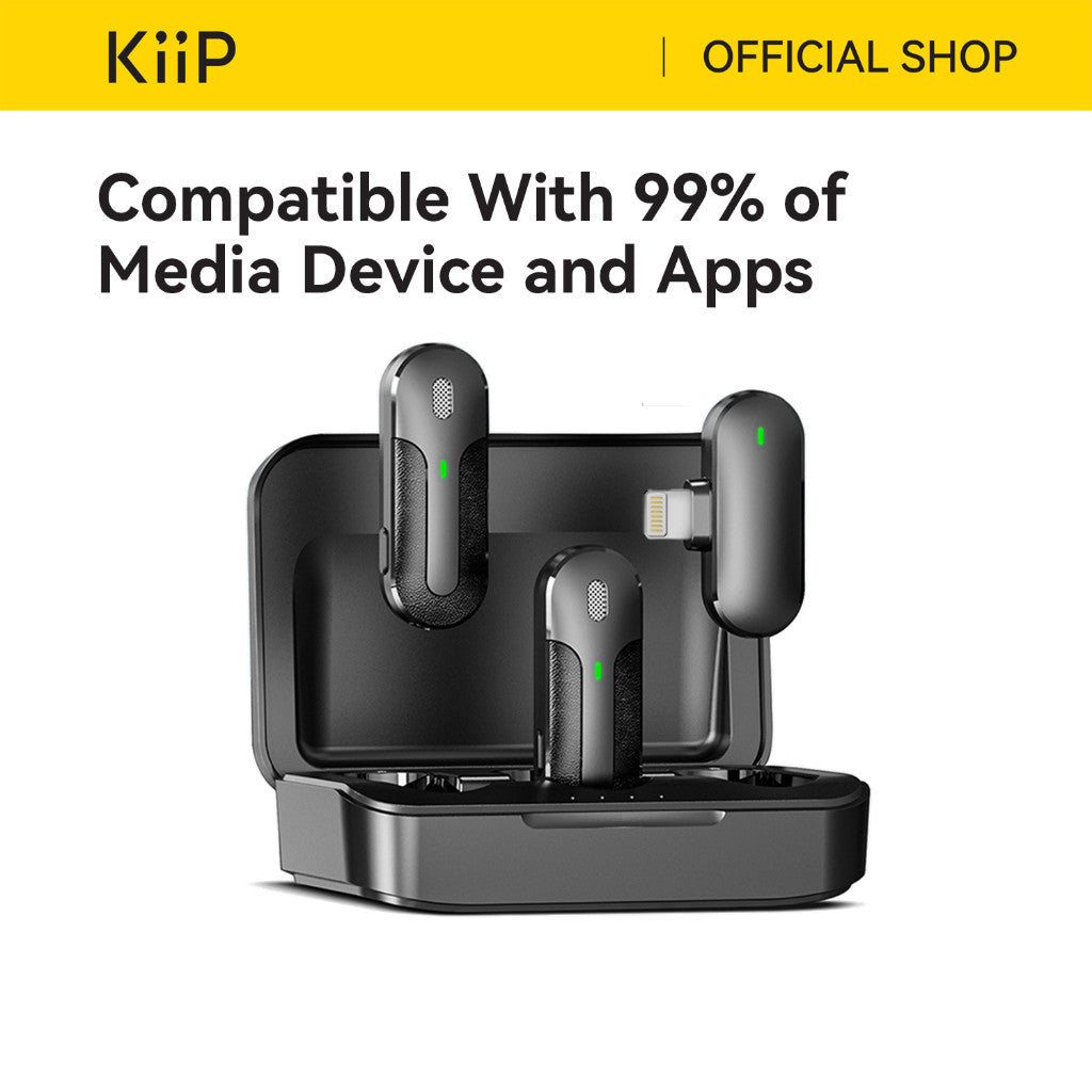 KiiP M9 Microphone Desktop Table Mic HiFi Sound Quality Double Noise Cancelation