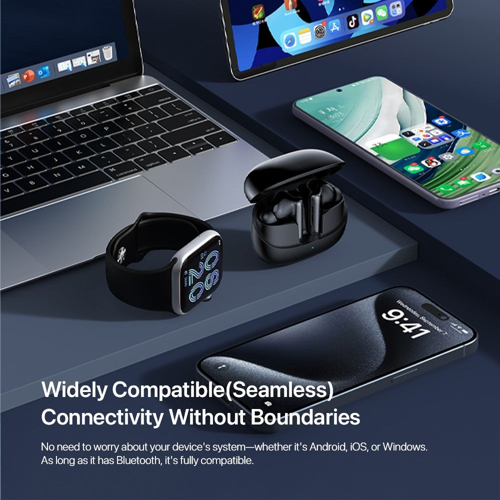KiiP Wireless DTS8 True Wireless Bluetooth 5.4 Earphone ANC ENC TWS HIFI