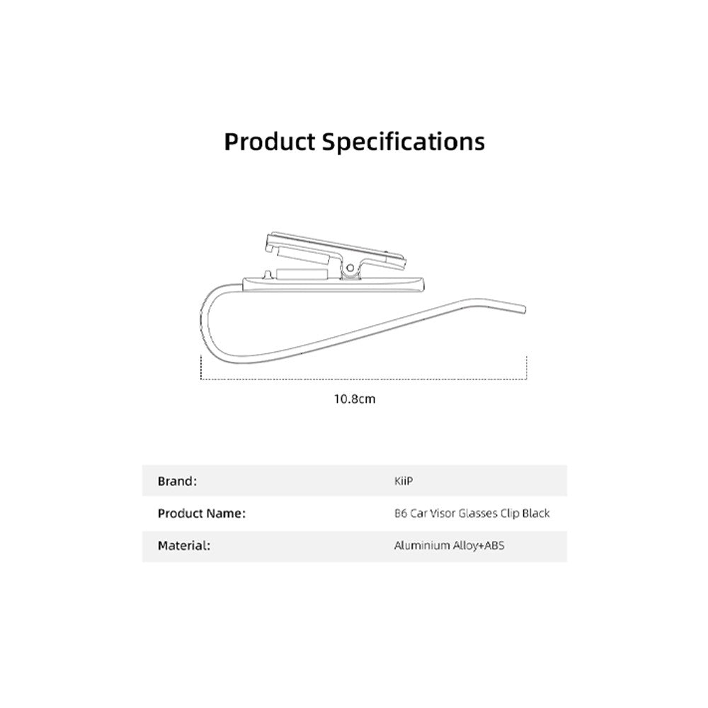 KiiP Wireless Car Hook Hanger Gantungan Mobil Multifungsi