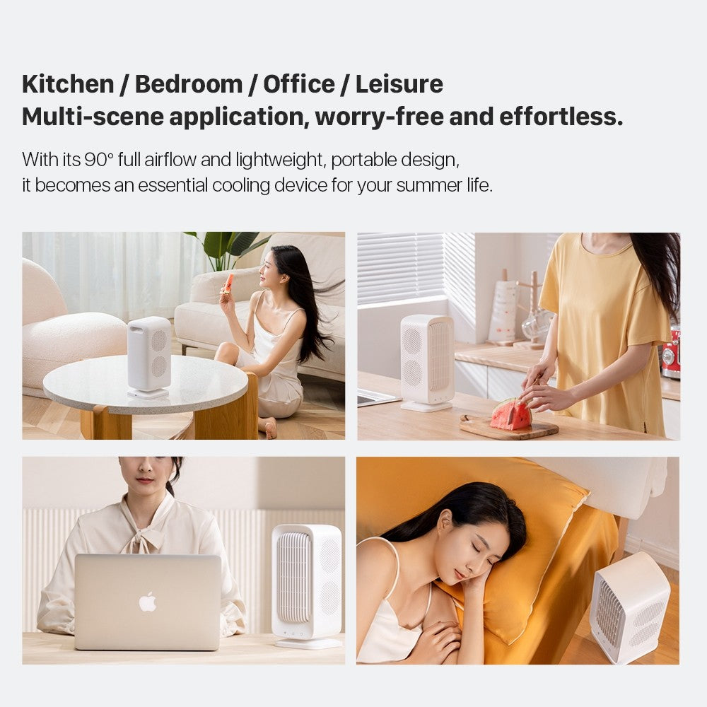 KiiP Wireless Fan04 Air Conditioning Fan AC Portable Kipas Angin Turbo Tanpa Listrik