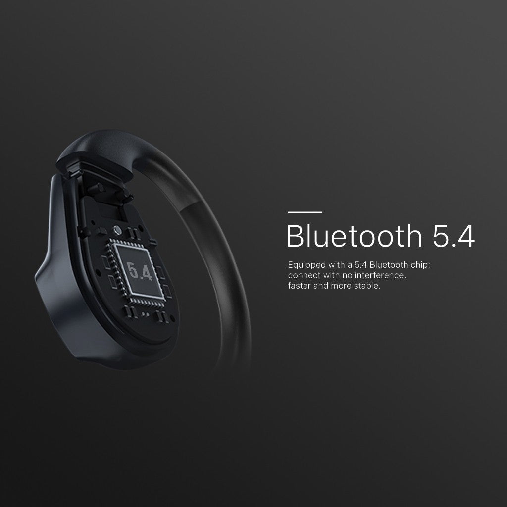 KiiP Wireless DTH11 OWS Sport TWS Earhook Earphone Open Ear Headset Bluetooth HD Voice Call