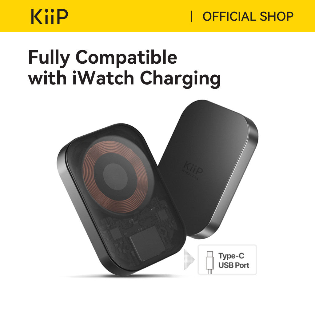 KiiP Wireless WH20 Iwatch Charger Magnetic Suction