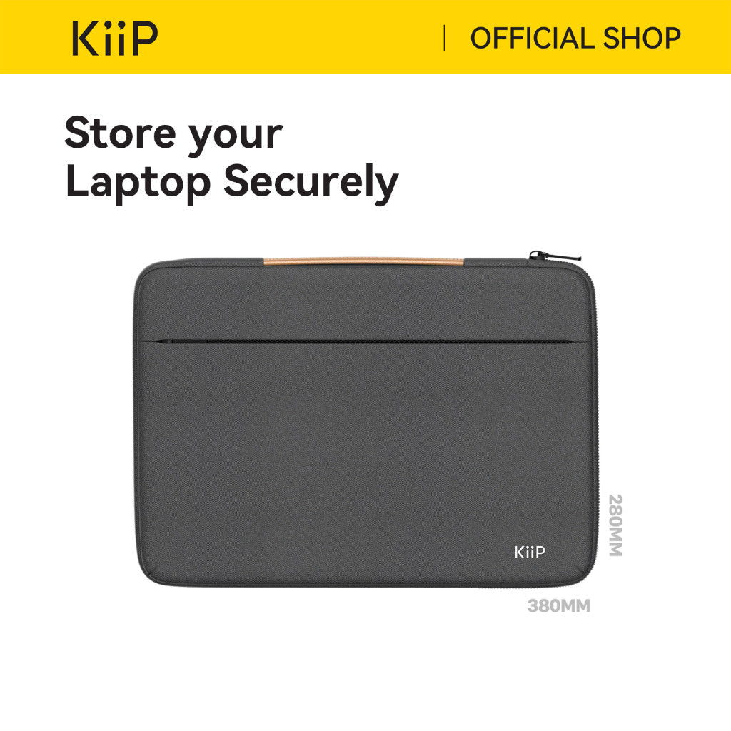 KiiP B5 Handheld Tas Bag Laptop Sleeve Case 15Inch