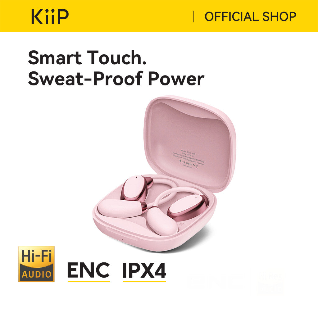 KiiP Wireless DTH5PRO Ows Open Ear Tws Earhook Earphone HiFi