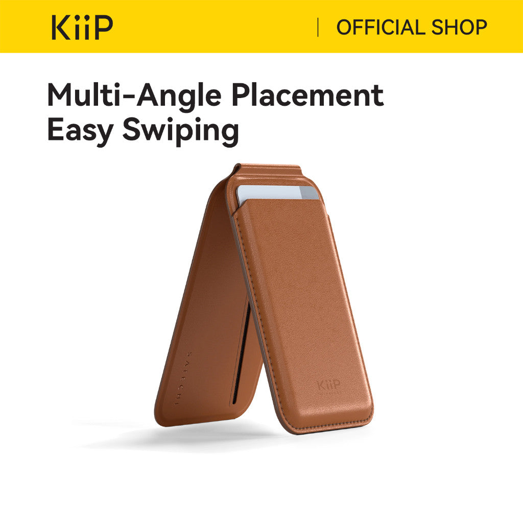 KiiP M2 Magnetic  Phone Card Holder Magsafe Wallet  Slim Dompet Kartu  Stand HP