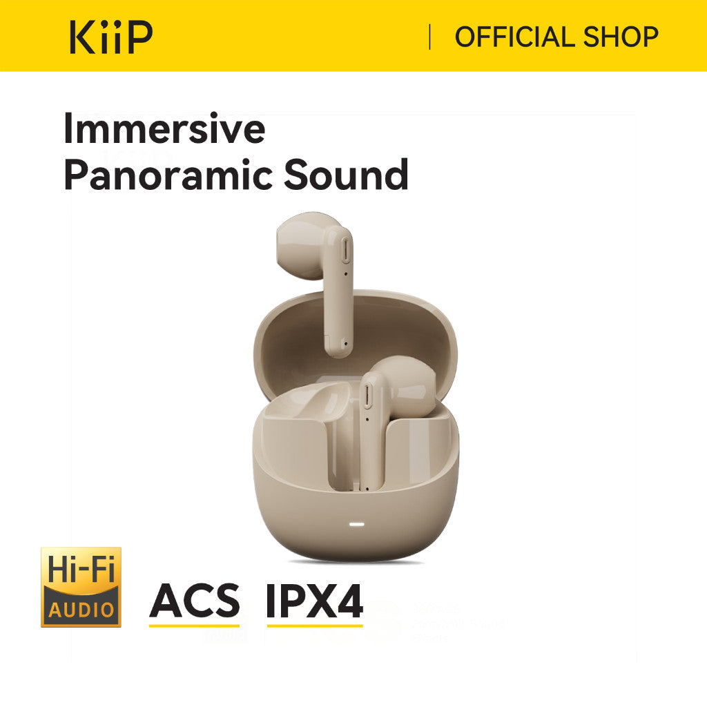 KiiP Wireless DTS5 Tws Headset Bluetooth Earphone HD Call