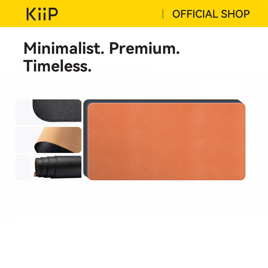 KiiP Desk Pad KP01 Mousepad Leather Deskmat Tatakan Mouse