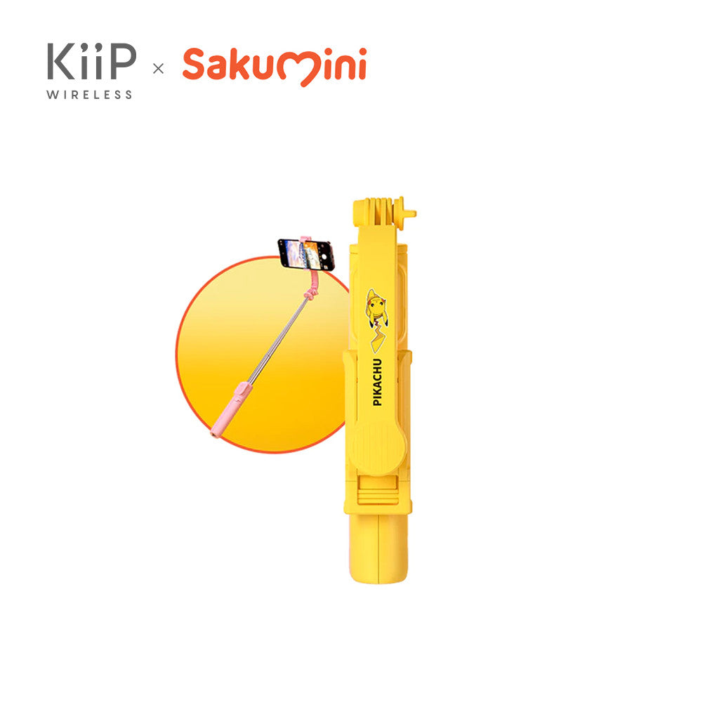KiiP Selfie05 Portable Selfie Stick Integrated Tripod 70cm 360° Rotation