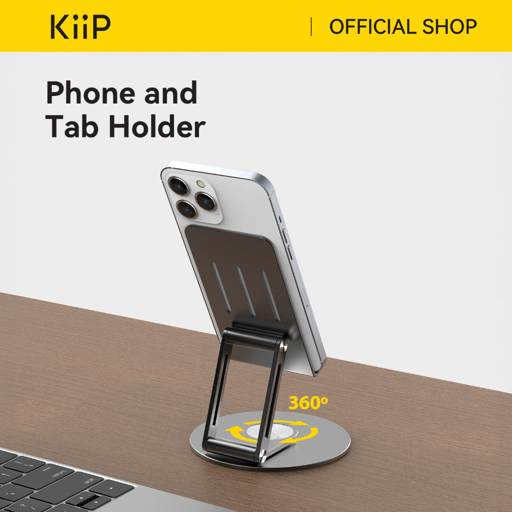 KiiP H01 Phone Stand Holder Dudukan Handphone Pad Desktop Bracket