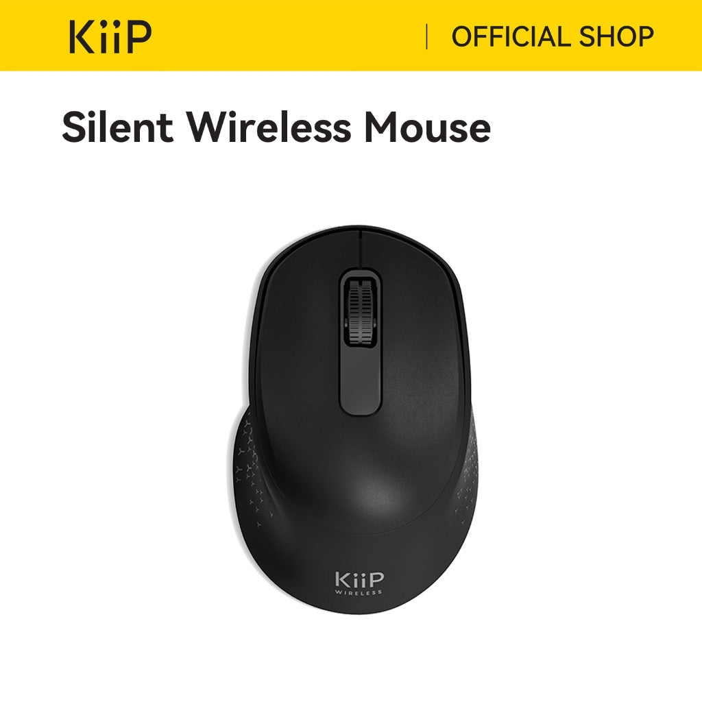 KiiP Wireless Bluetooth Mouse MS02 USB Dongle 2.4G BT3.0/5.0 1500DPI
