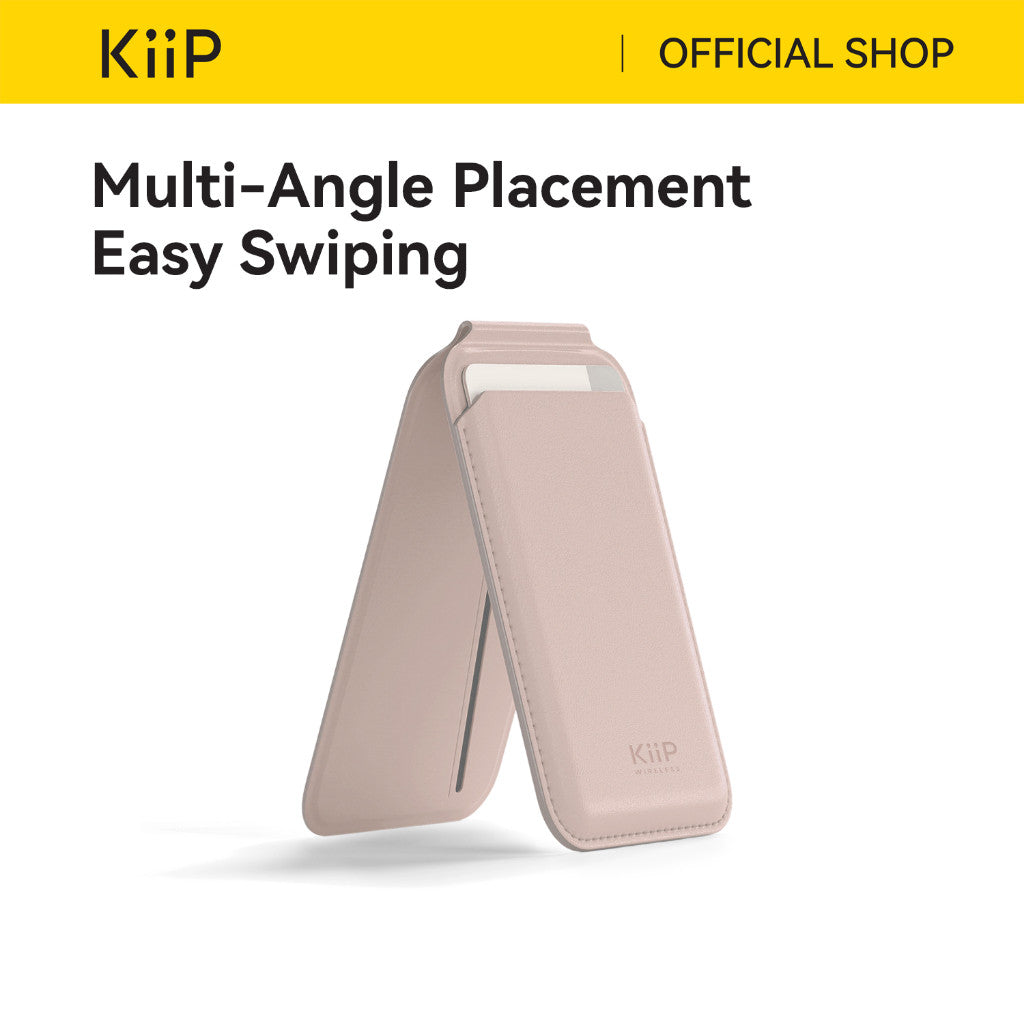 KiiP M2 Magnetic  Phone Card Holder Magsafe Wallet  Slim Dompet Kartu  Stand HP