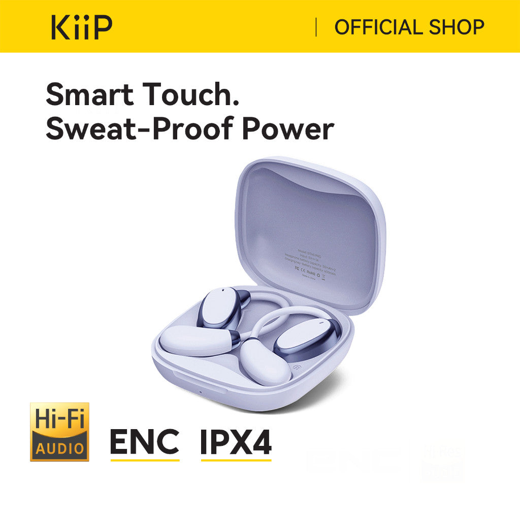 KiiP Wireless DTH5PRO Ows Open Ear Tws Earhook Earphone HiFi
