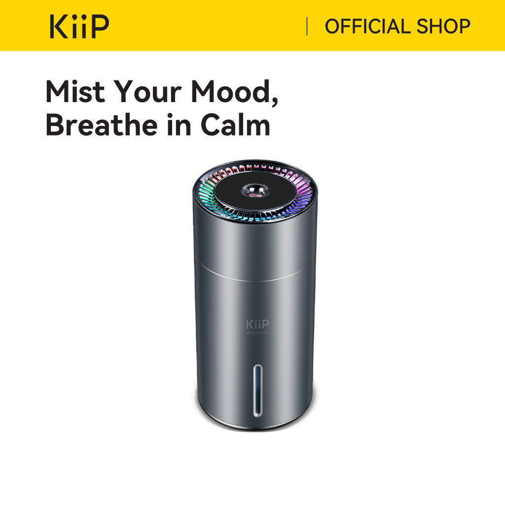 KiiP HUM01 Rechargable Aromatherapy For Car Home Office Humidifier Air Diffuser