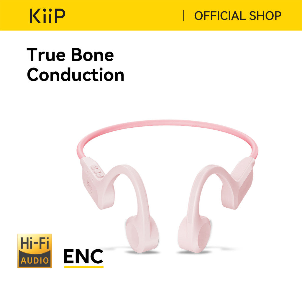 KiiP Wireless DTS10 Bluetooth Headphone Bone Conduction Earphone Headset