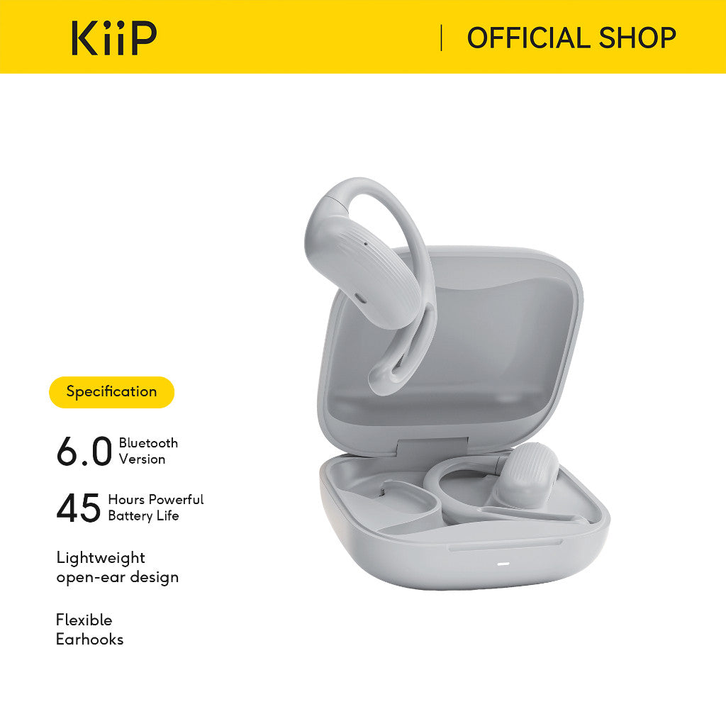 KiiP DTH23 OWS OpenAir Ear-Hook Earphones Bluetooth TWS Hi-Fi Stereo