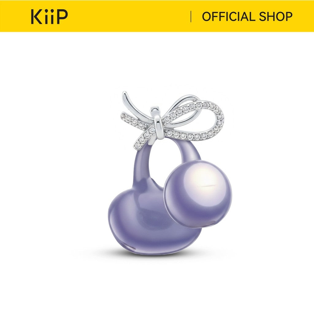 KiiP Freeclip Earbuds Jewelry Aksesoris Earphone Clip DIY Butterfly Shape Earrings Cute Bow