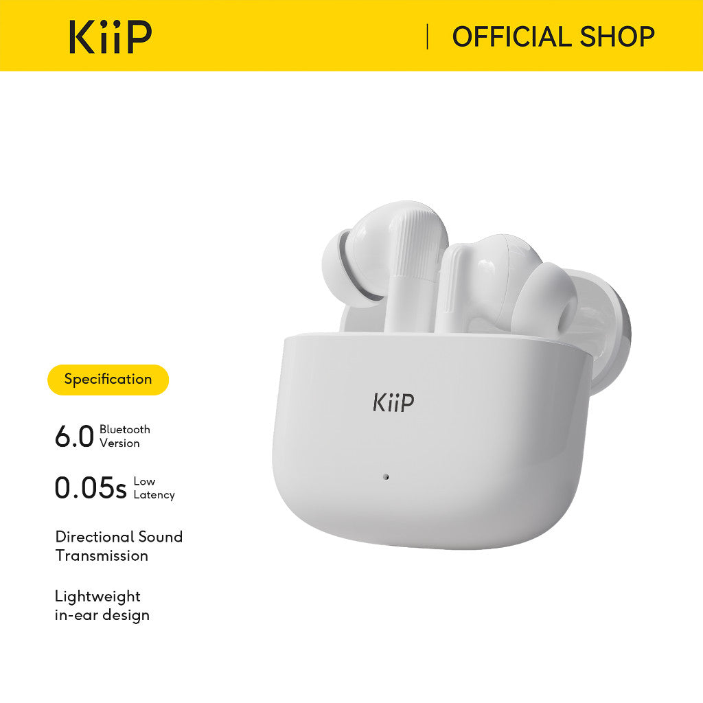 KiiP DTS2 PRO TWS Bluetooth Headset Handsfree Earphone In Ear BT 6.0 Low Latency
