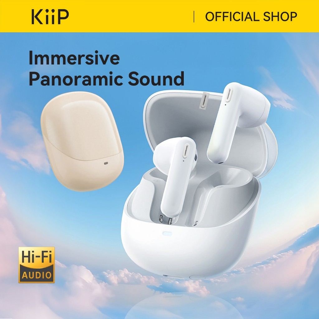 KiiP Wireless DTS5 Tws Headset Bluetooth Earphone HD Call