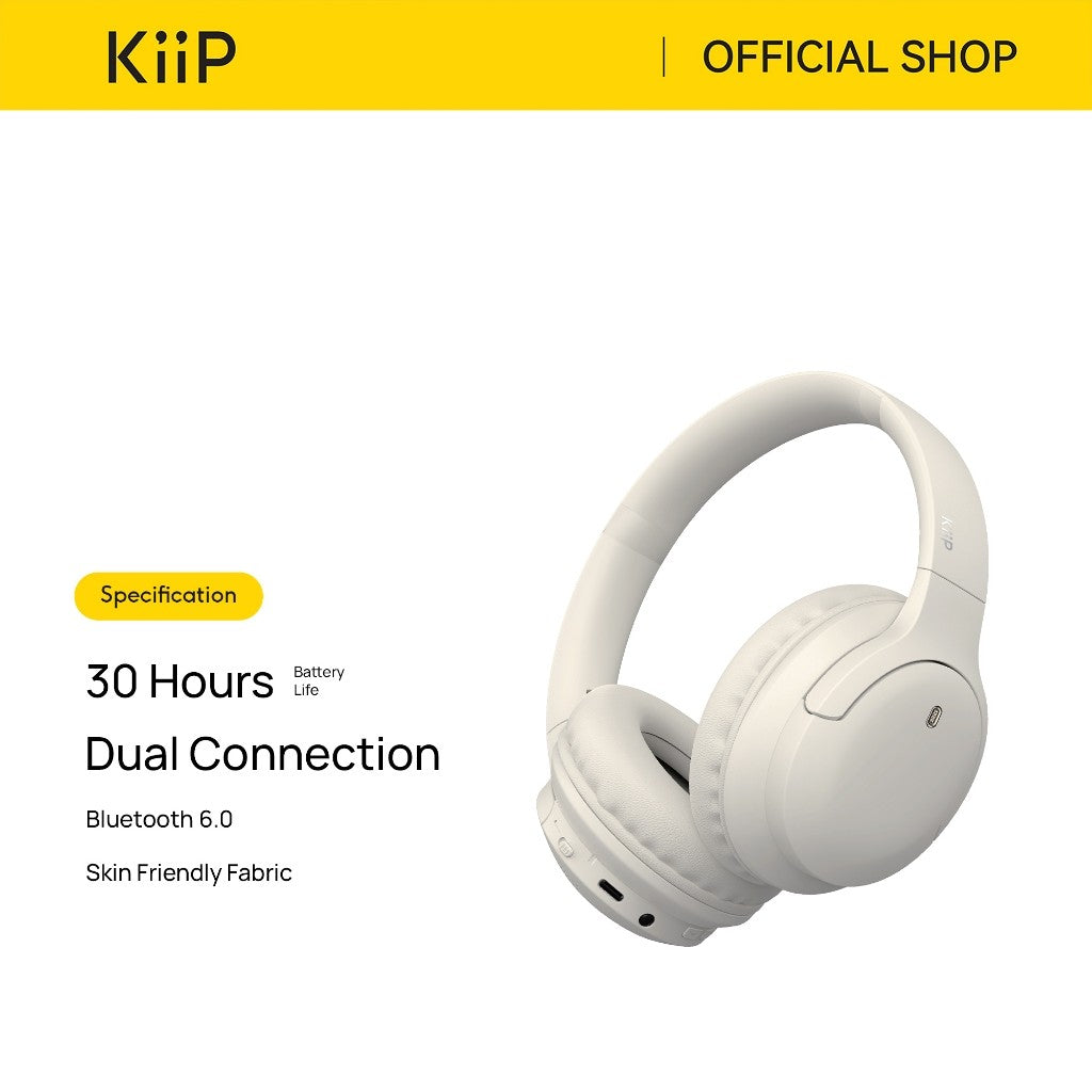 KiiP Wireless TH30 Headphone Bluetooth Wireless Headset Earphone