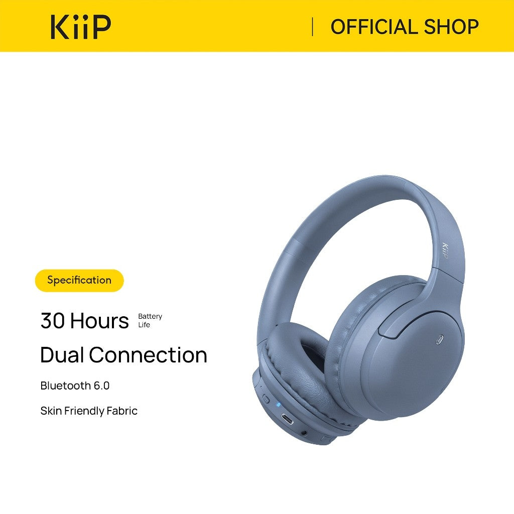 KiiP Wireless TH30 Pro Headphone Bluetooth Wireless Headset Earphone