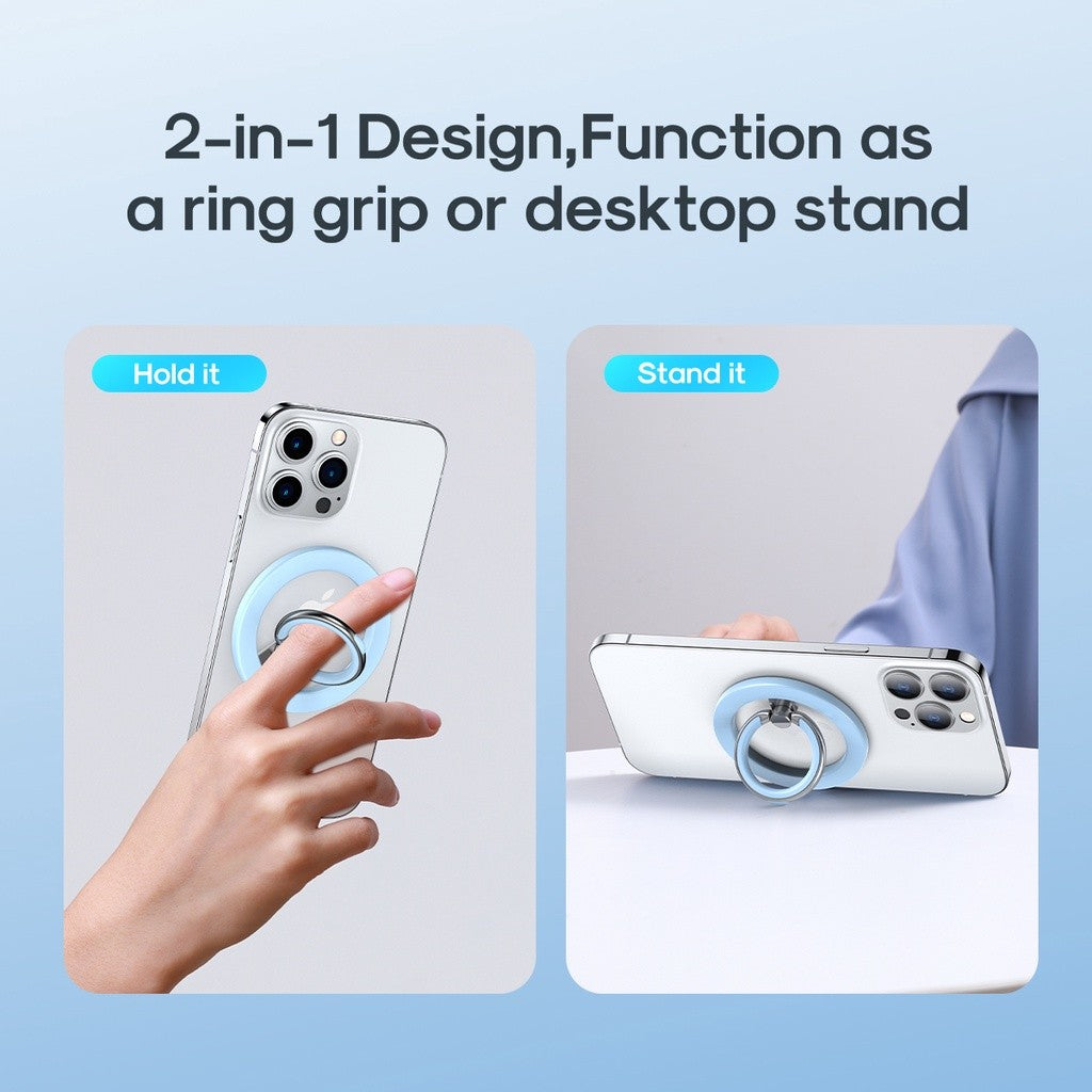 KiiP Wireless Magnetic Ring Holder Phone Stand Cincin HP Ring Foldable