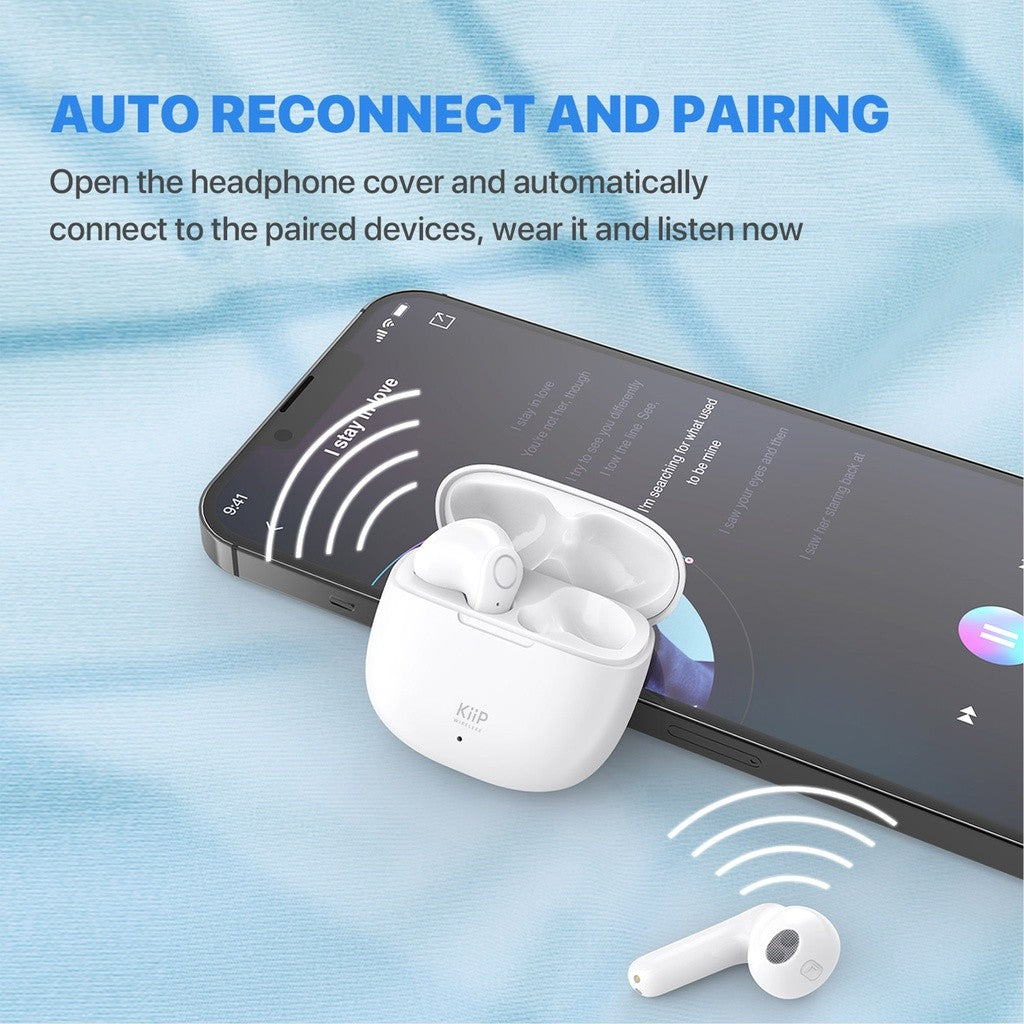 KiiP Wireless DTS2 True Wireless Bluetooth Headset Headphone Earphone Earbuds TWS Stereo