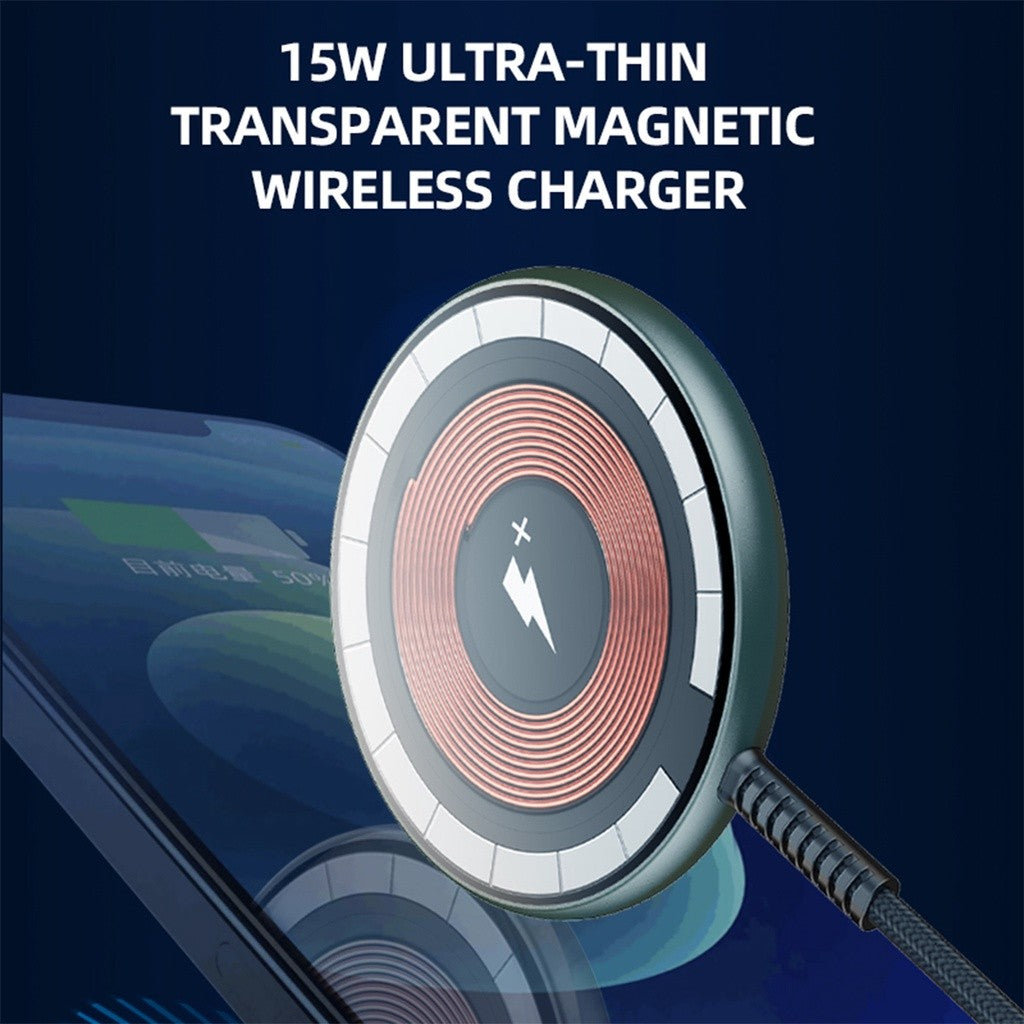 KiiP Wireless M4 Magnetic Charger Pad Fast Charging 15W Universal