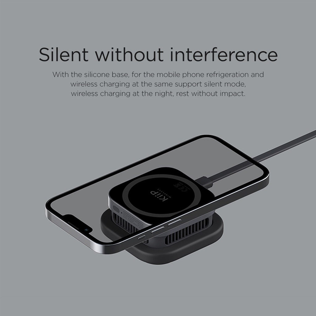 KiiP Wireless FW5 Charging Magnetic Cooler Pendingin HP Gaming Fan Radiator Cooling