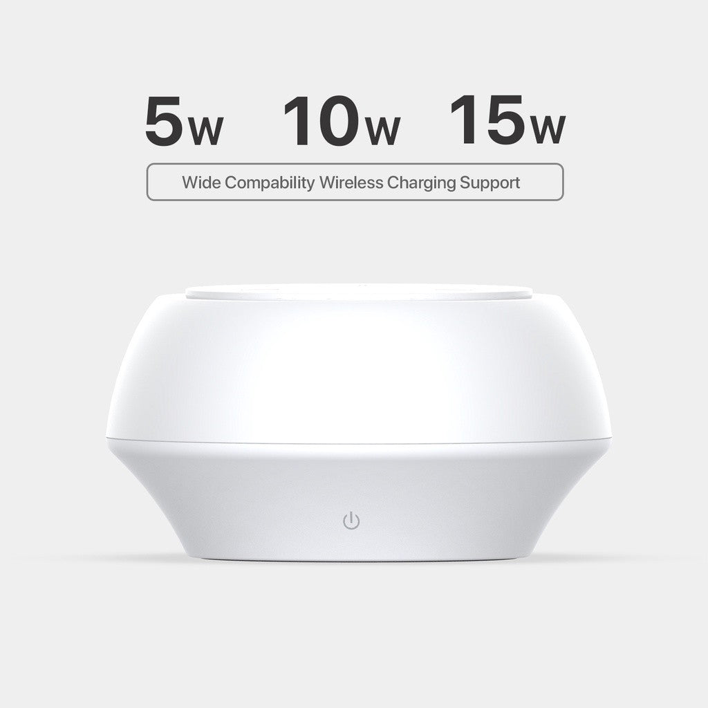 KiiP D2 Desk Lamp Wireless Charger Lampu Tidur Lampu Meja Lampu Baca