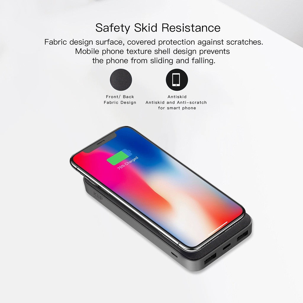 Kiip Wireless EW40 Power Bank 15W Fast Charging PD&QC 3.0 20W 20000mAh