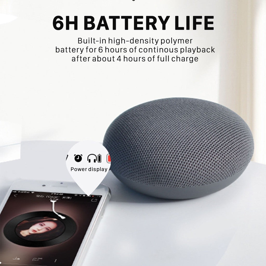KiiP Wireless Y6 Round Bluetooth Wireless Speaker Portable