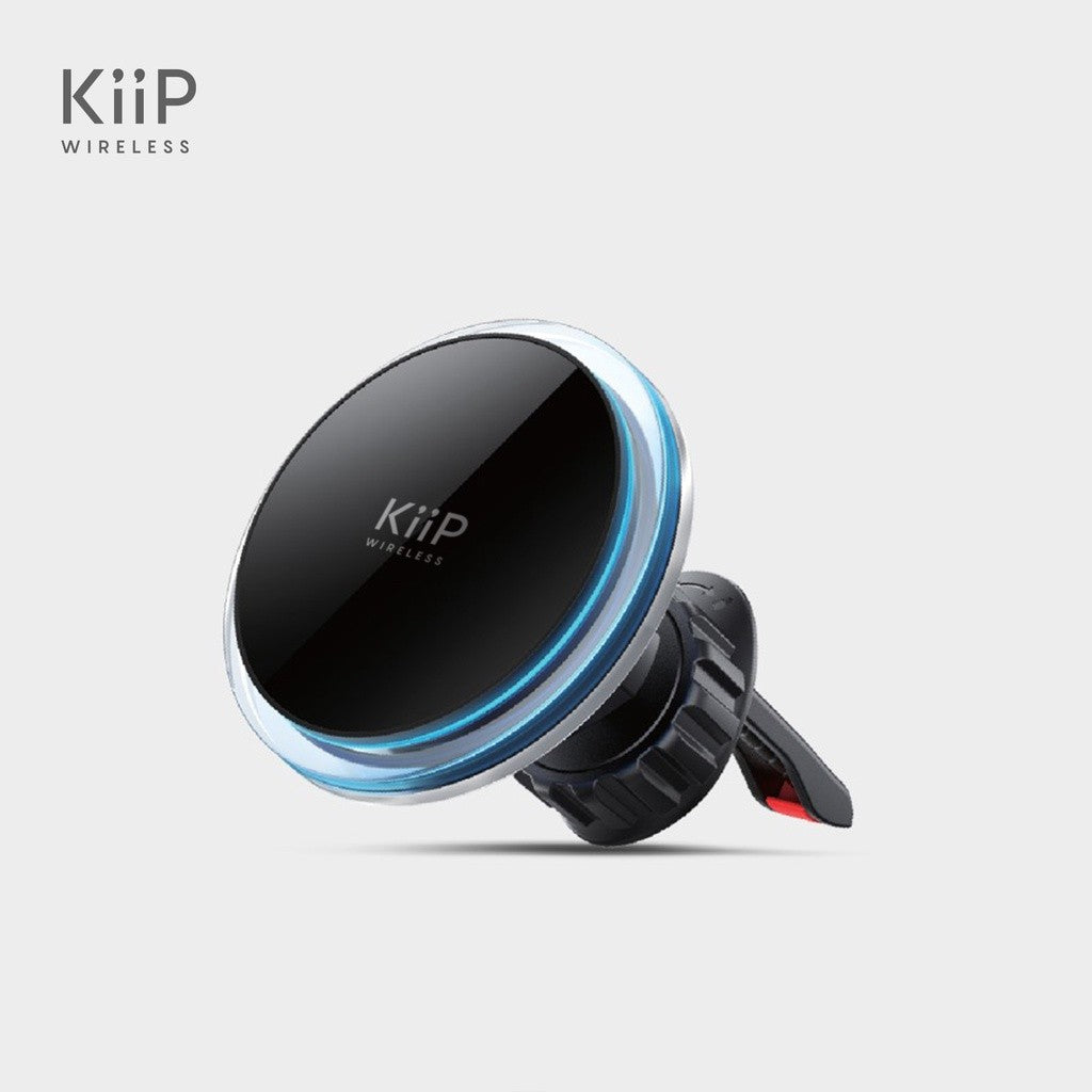 KiiP Wireless X7 Magnetic Car Charger Holder Magsafe Fast Wireless 15W