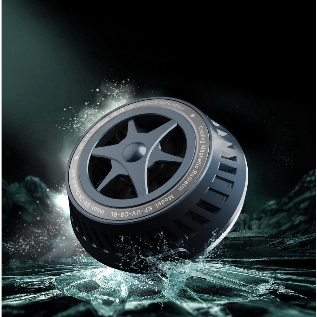 KiiP C8 Pendingin HP Magnet Cooling Pad Cooler HP Gaming Fan