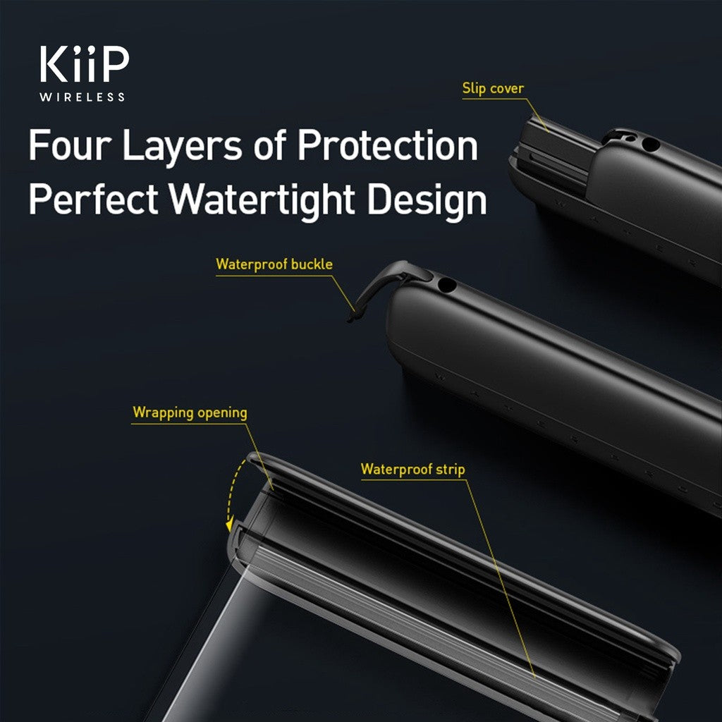 KiiP Waterproof Cover Case Airbag Casing Tempat Kantong HP Anti Air