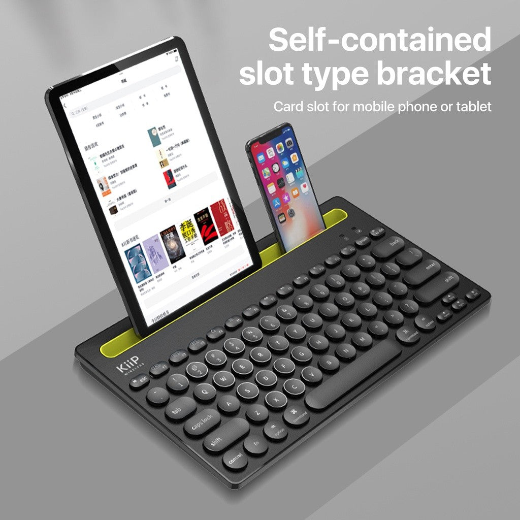 KiiP Wireless Swift Keyboard bluetooth Multi-Device Dual Mode Windows, Mac, Chrome OS Android iOS