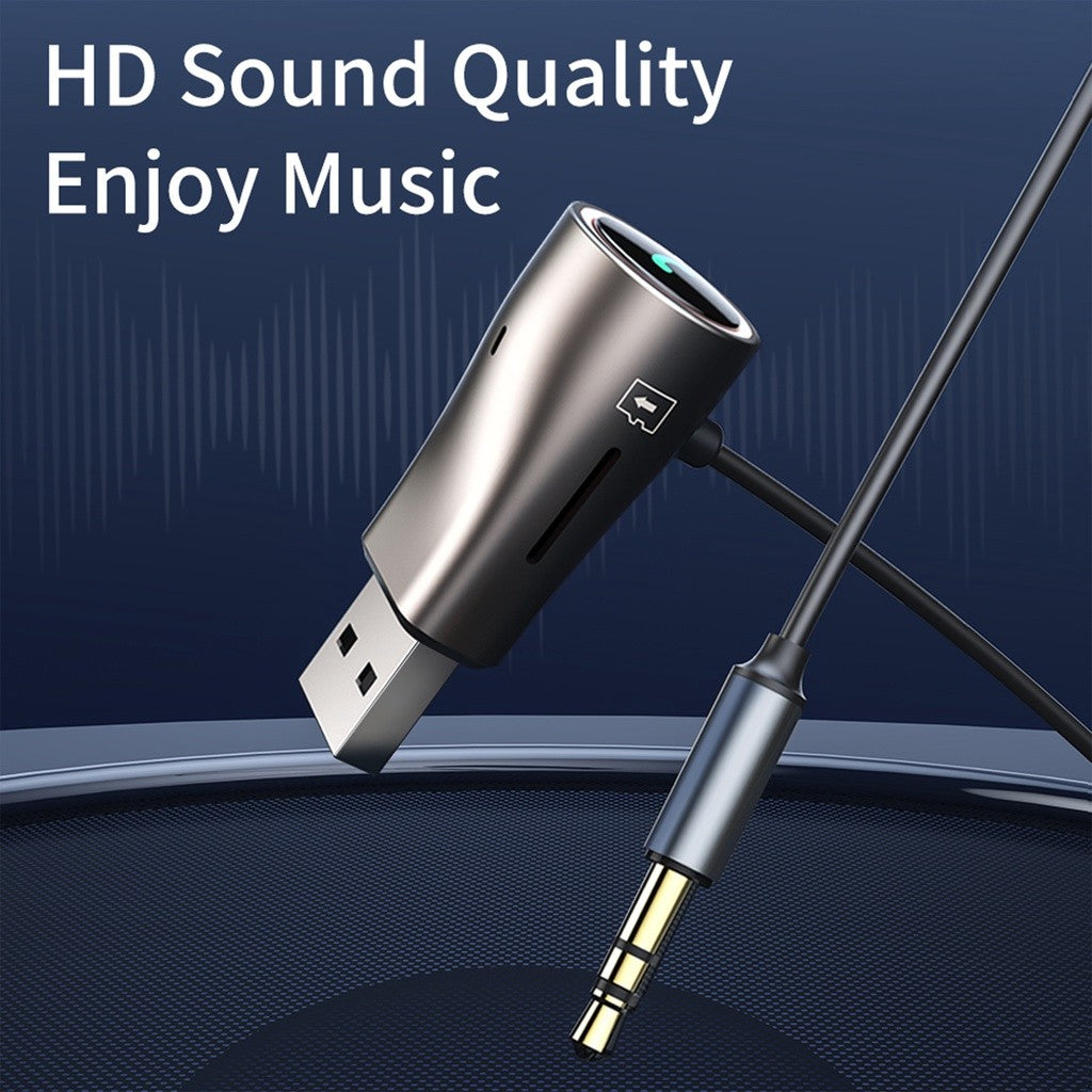 KiiP Wireless B700 Bluetooth Wireless Audio Car Receiver Adapter AUX 3.5mm