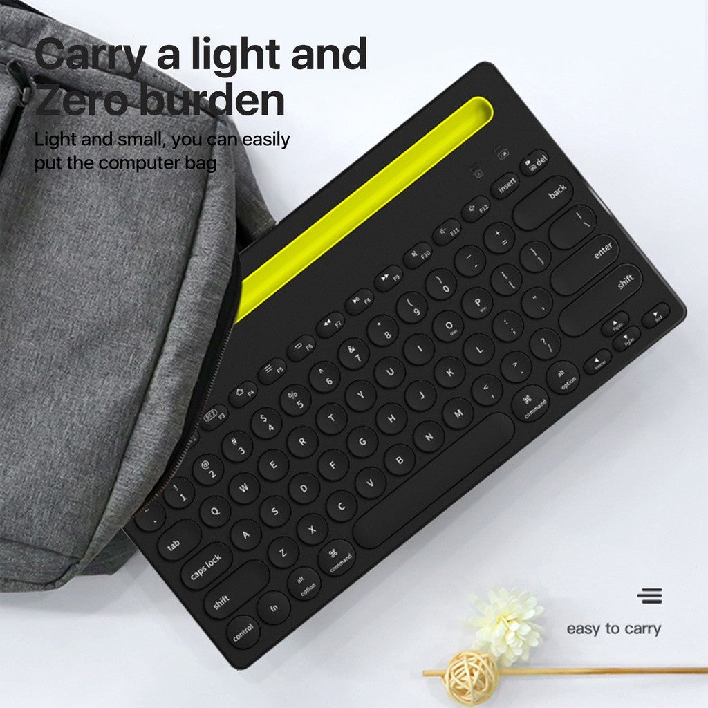 KiiP Wireless Swift Keyboard bluetooth Multi-Device Dual Mode Windows, Mac, Chrome OS Android iOS