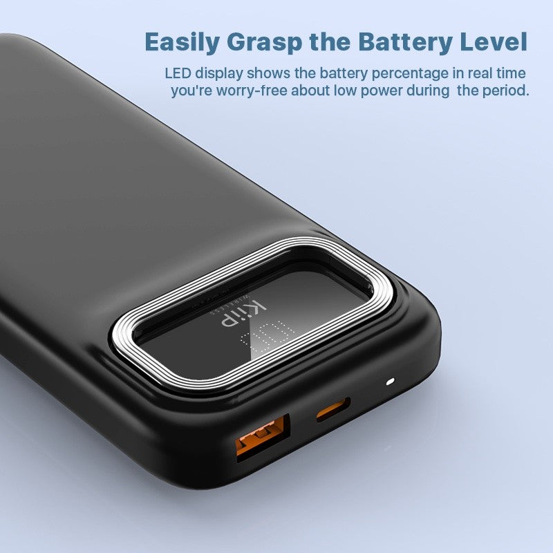 KiiP Wireless DPB2A Power Bank Magnetic Magsafe 20W Fast Charging Type C PD 10000 mAh