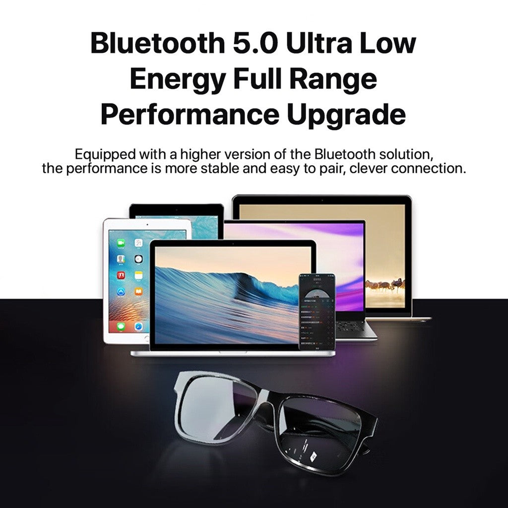 KiiP Wireless S01 Smart Glass Kacamata Headset Bluetooth Multifungsional