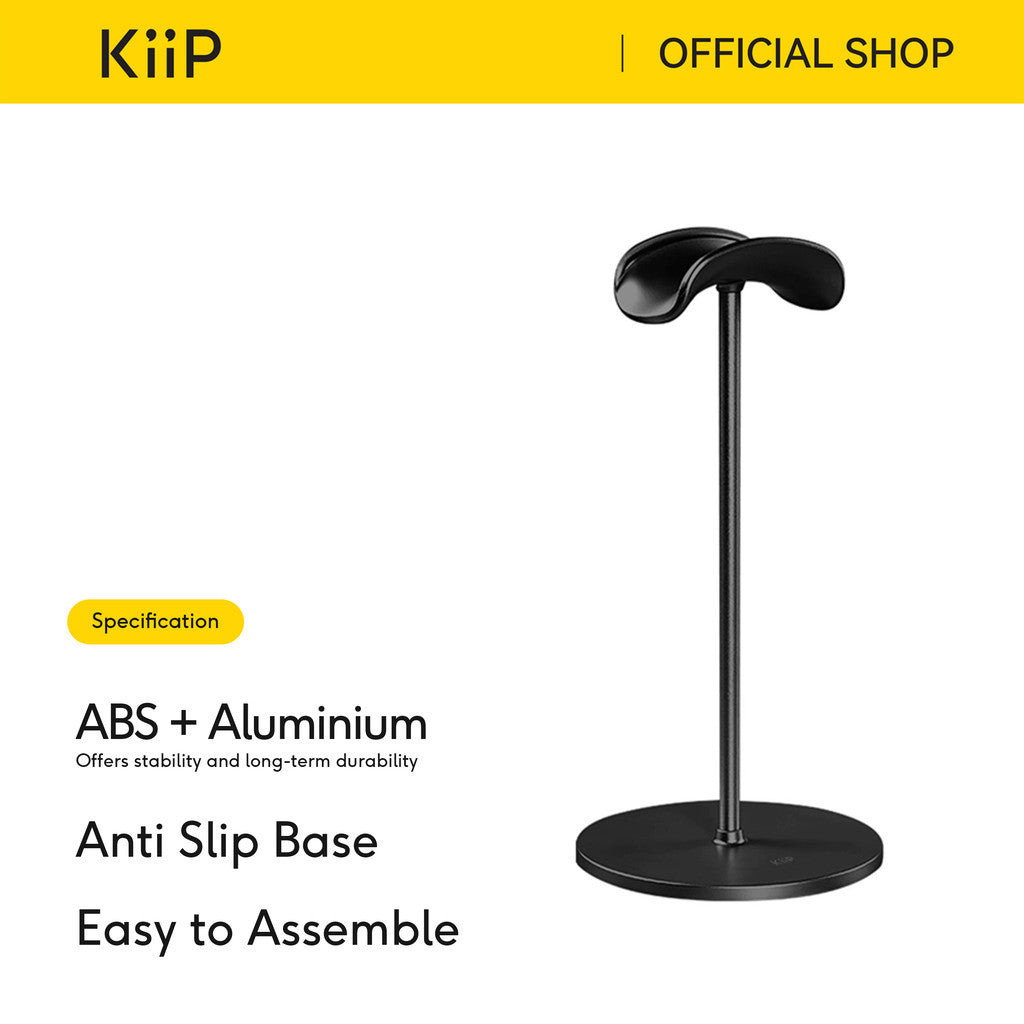 KiiP ES01 Stand Headphone Holder Headset Gaming Tempat Gantungan Headphone