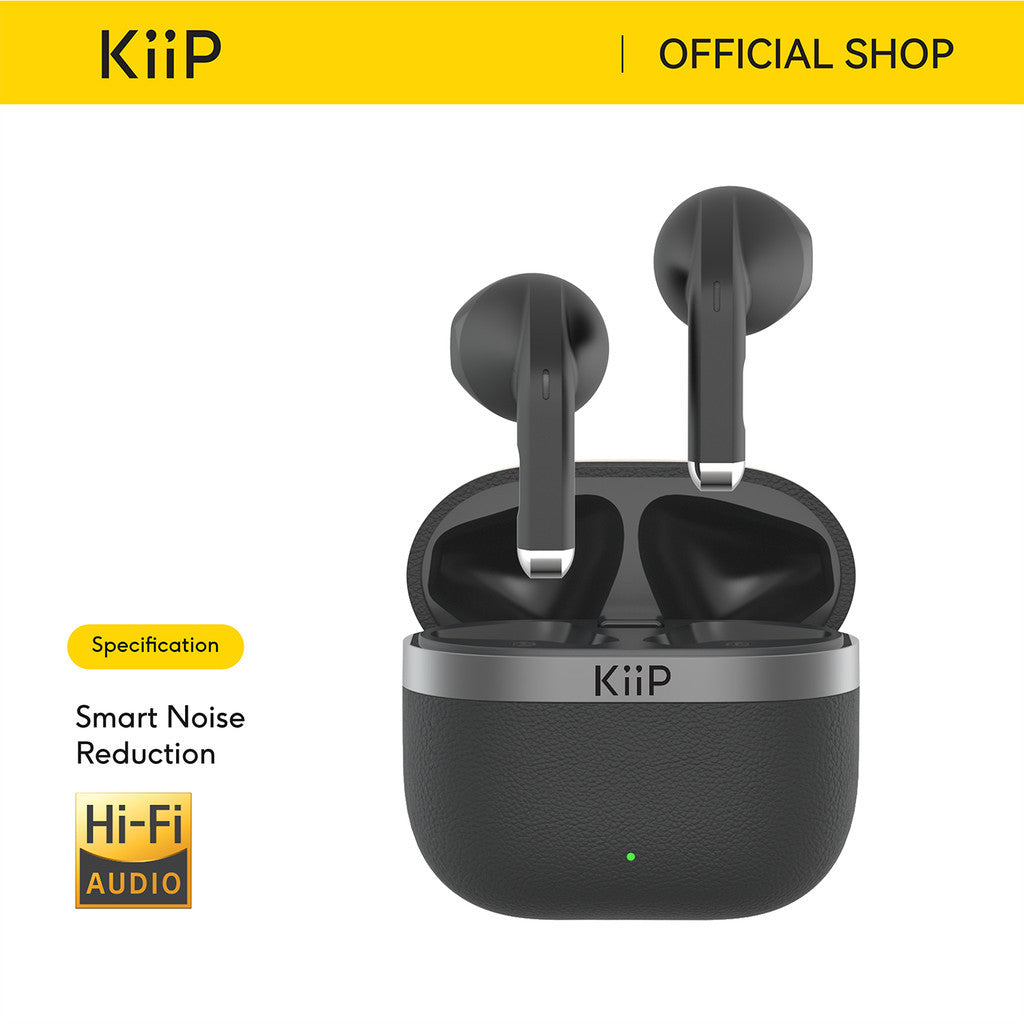 KiiP DTS18 TWS HiFi Stereo Earphone Bluetooth Smart Noise Reduction