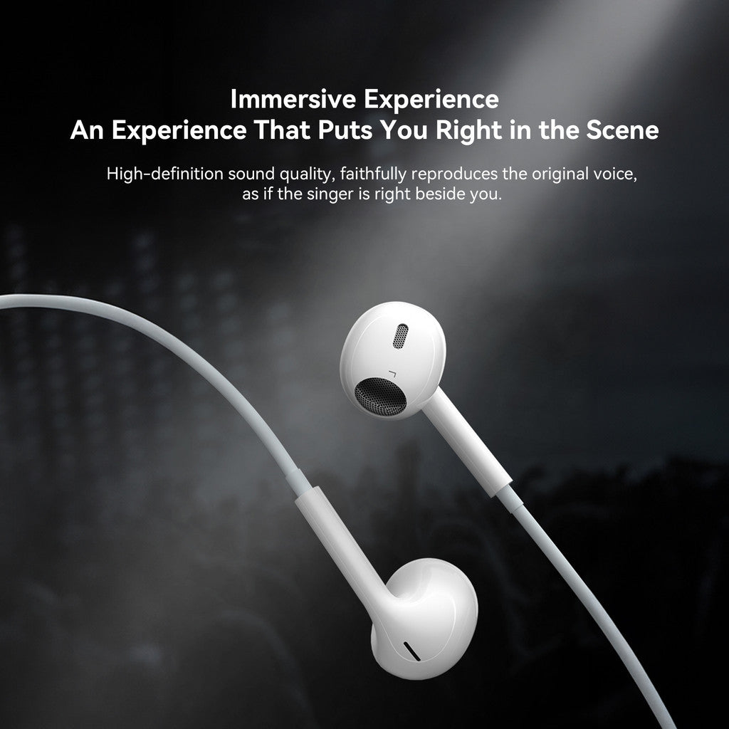 KiiP Headset Handsfree 3.5mm Wired Headset Kabel Anti Delay Earphone HD Call