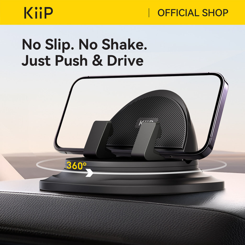 KiiP G02 Dashboard Car Phone Holder Mobil Washable