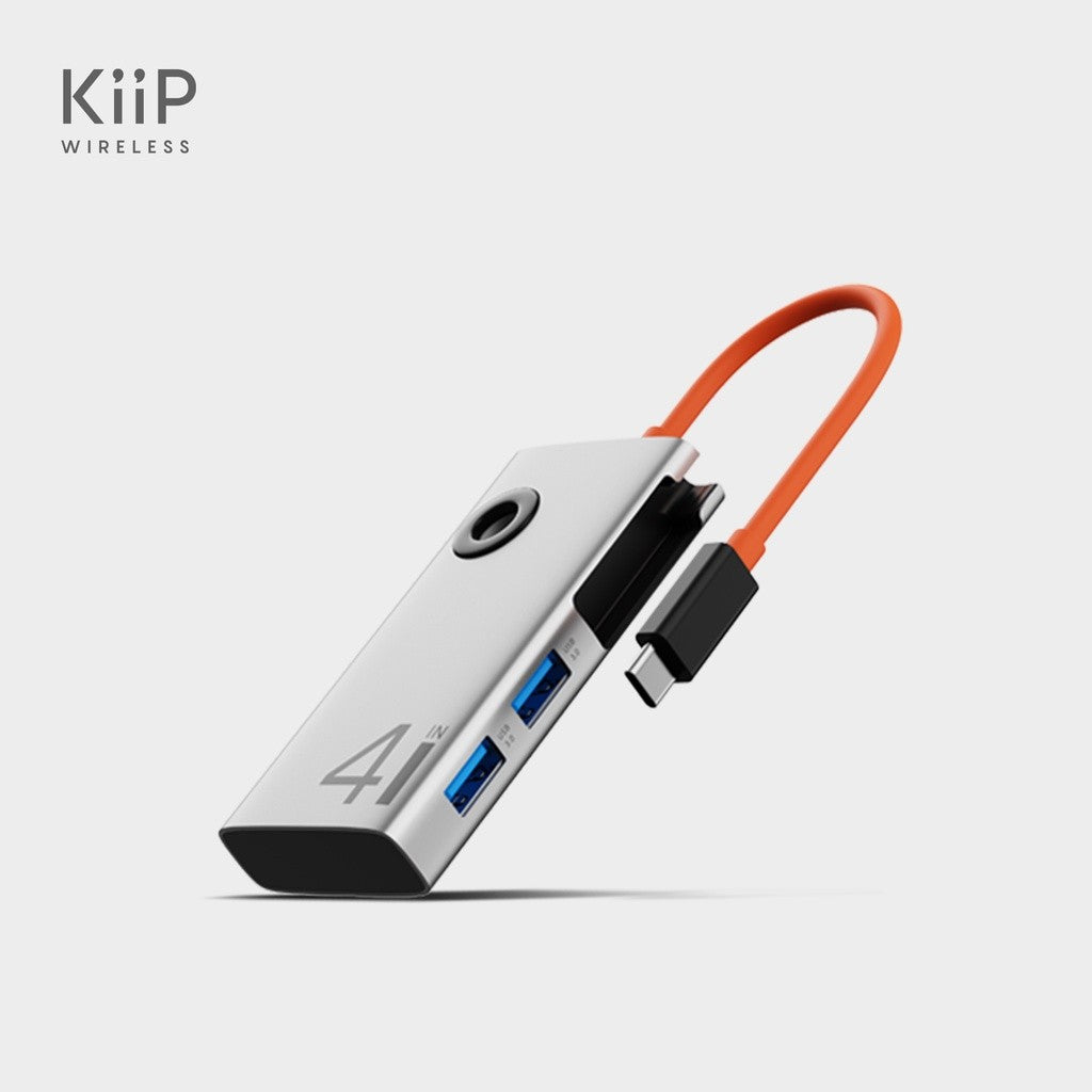 KiiP Hub USB Type C To HDMI 4K 30Hz 3.0 Docking Station All in 1