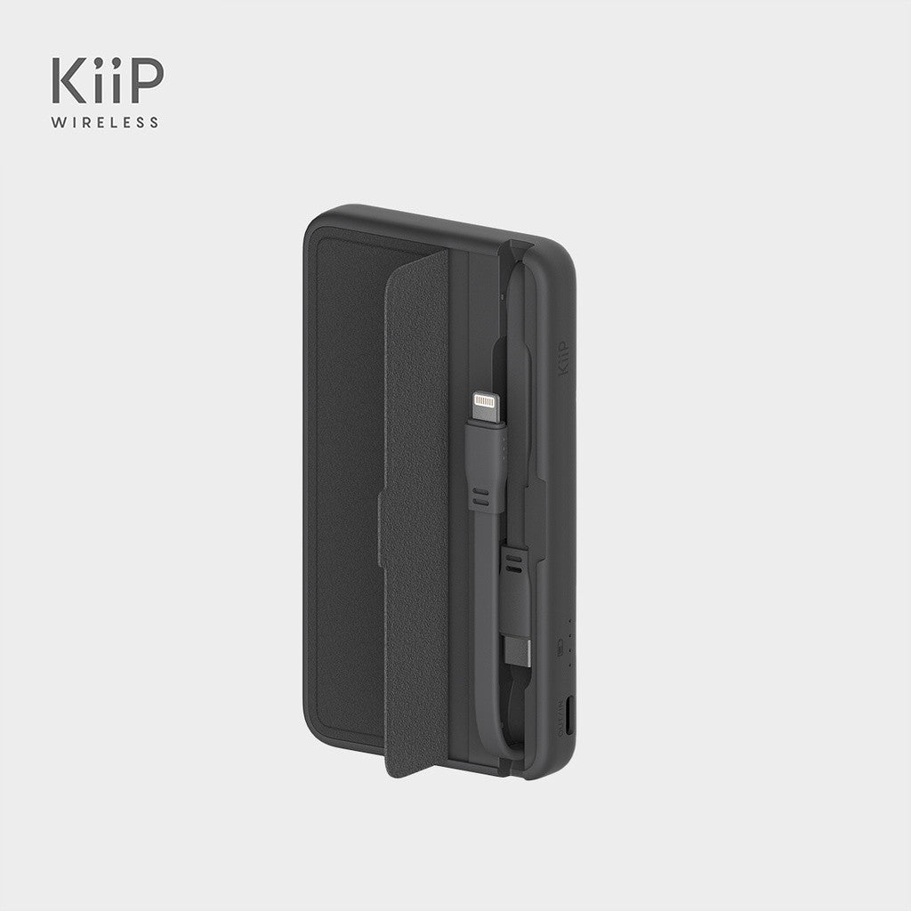 KiiP E57 Power Bank Fast Charging 20W PD Quick Charger Type-C Lightning