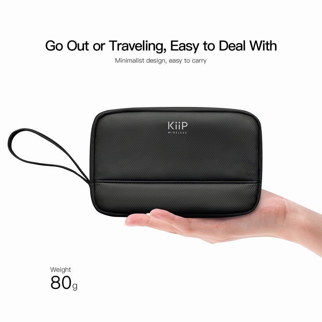 KiiP B4 Tas Gadget Organizer Travel Pouch Dompet Serbaguna Storage Bag Aksesoris