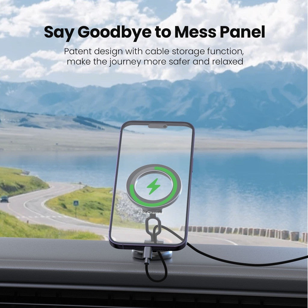 KiiP MCH04 Car Mount Magnetic Car Phone Holder Adjustable