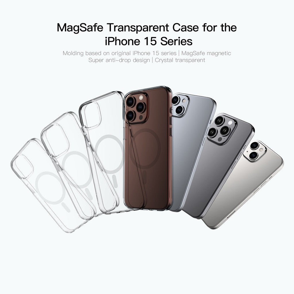 KiiP Wireless Casing Iphone 15 Magnetic Apple Magsafe Silicone Phone Case