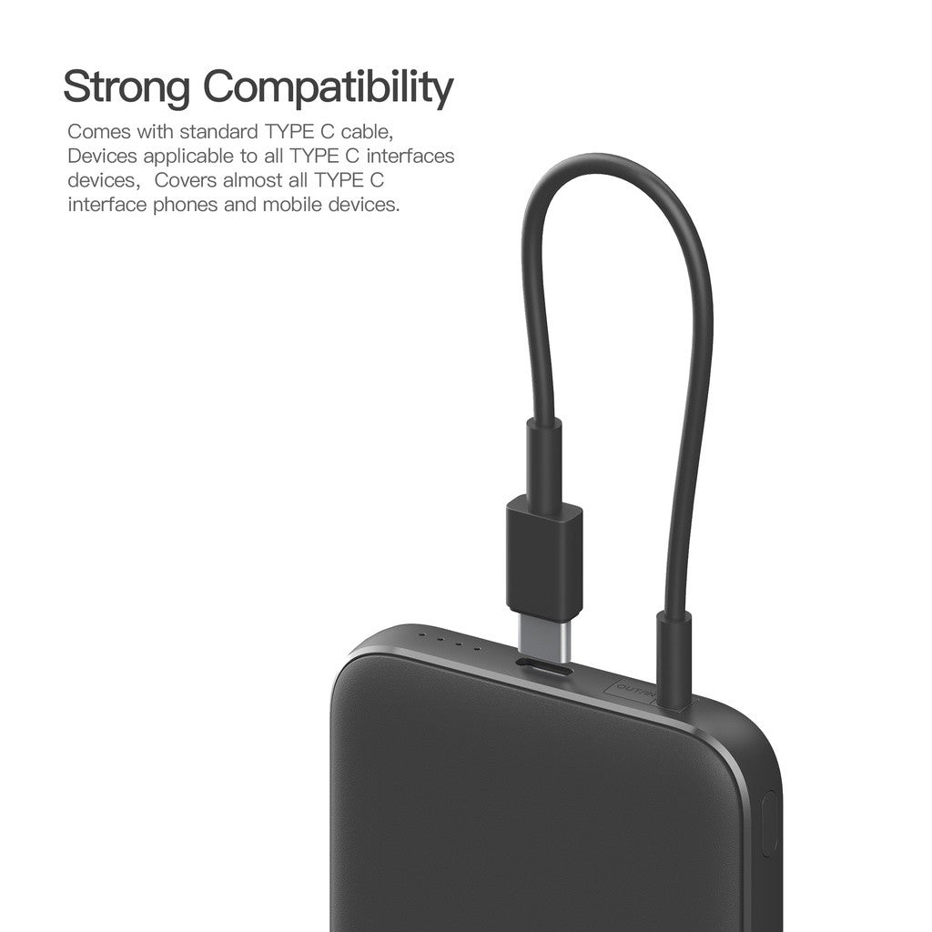 KiiP E49C Power Bank Fast Charging 20W Quick Charge Type C PD