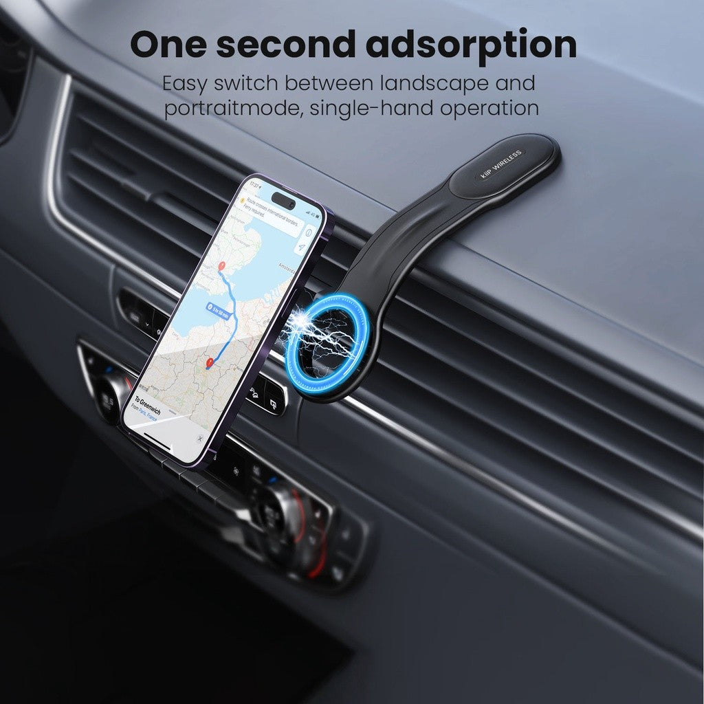 KiiP MCH05 Magnetic Car Phone Holder Dashboard Mobil Magnet Foldable